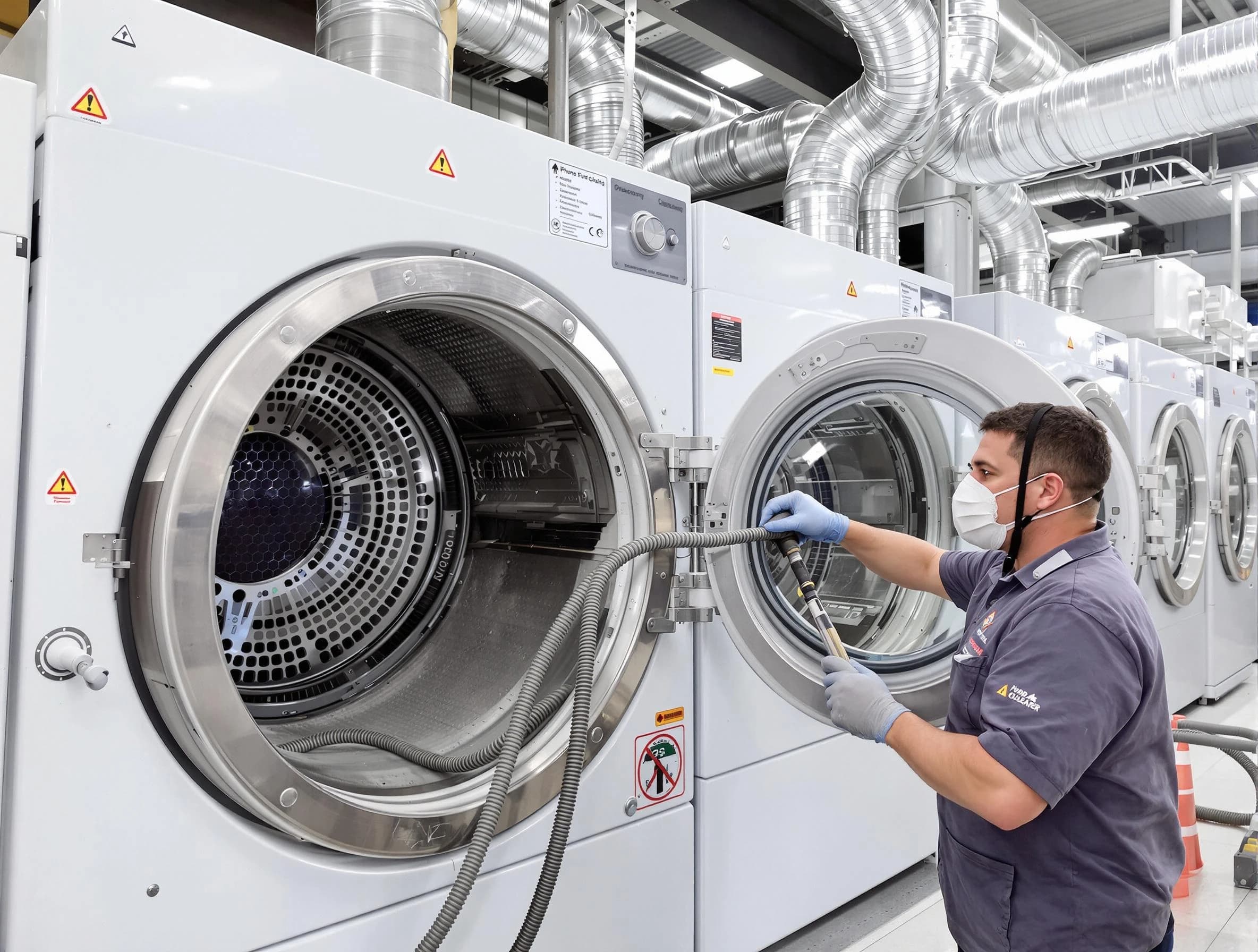 Industrial-grade dryer vent cleaning by Tewksbury Dryer Vent Cleaning in Tewksbury