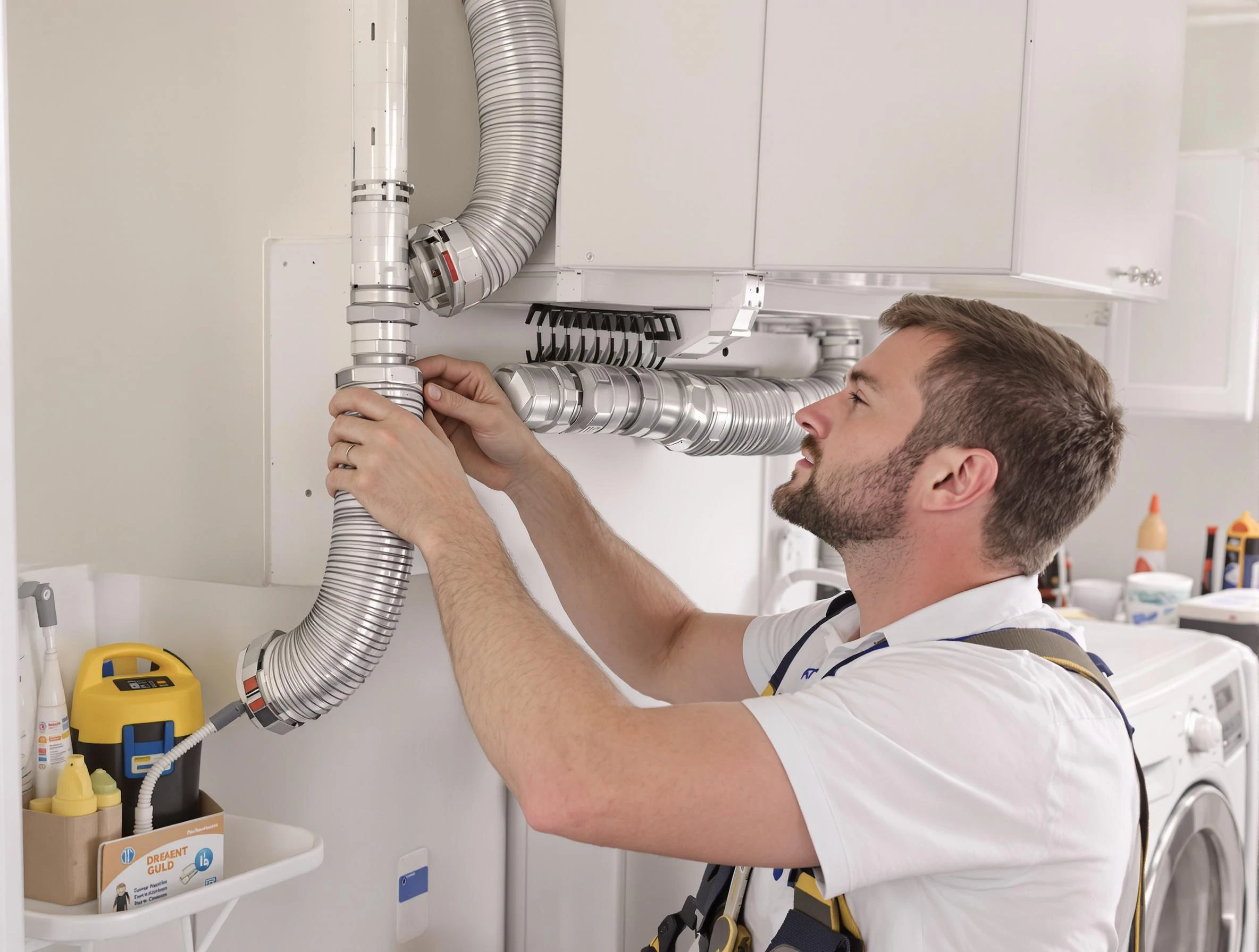 Professional dryer vent repair and installation by Tewksbury Dryer Vent Cleaning in Tewksbury