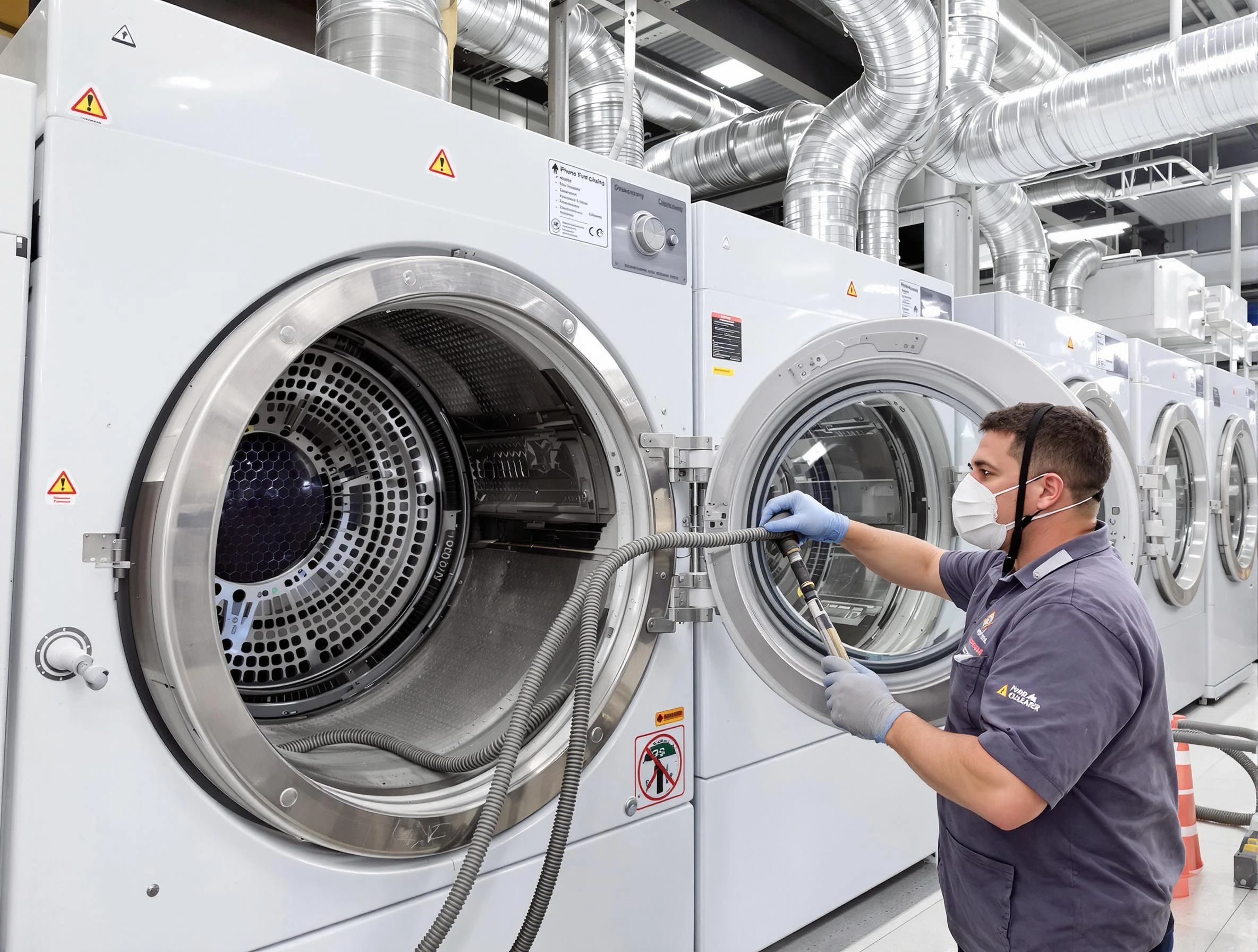 Industrial-grade dryer vent cleaning by Tewksbury Dryer Vent Cleaning in Tewksbury